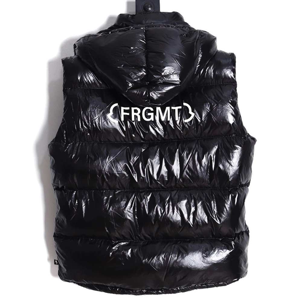 Moncler X FRGMT joint hooded down vest,Moncler Hoodie,Hoodie,APPAREL