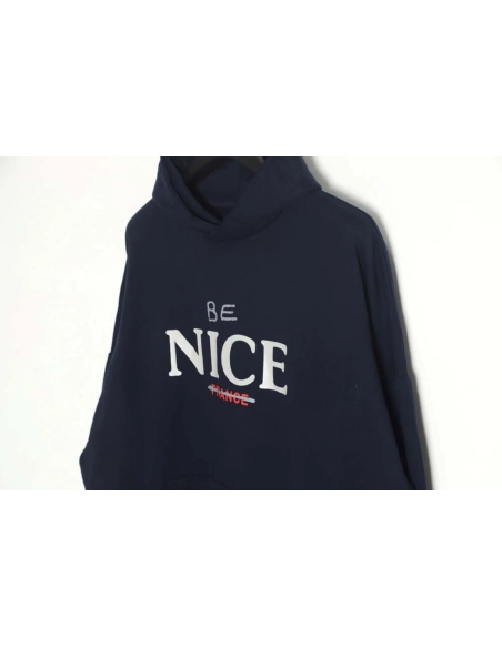 Balenciaga Balenciaga 23FW be nice hooded sweatshirt_CM_1,Balenciaga Hoodie,Hoodie,APPAREL