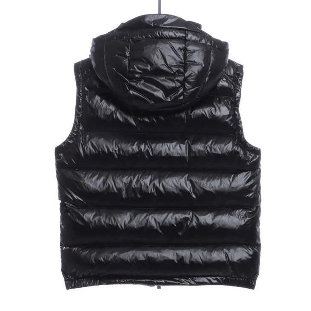 Moncler classic logo hooded vest,Moncler Hoodie,Hoodie,APPAREL