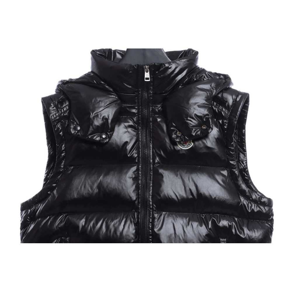 Moncler classic logo hooded vest,Moncler Hoodie,Hoodie,APPAREL