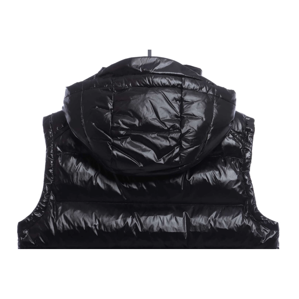Moncler classic logo hooded vest,Moncler Hoodie,Hoodie,APPAREL
