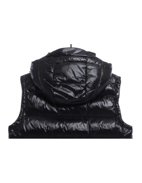 Moncler classic logo hooded vest,Moncler Hoodie,Hoodie,APPAREL