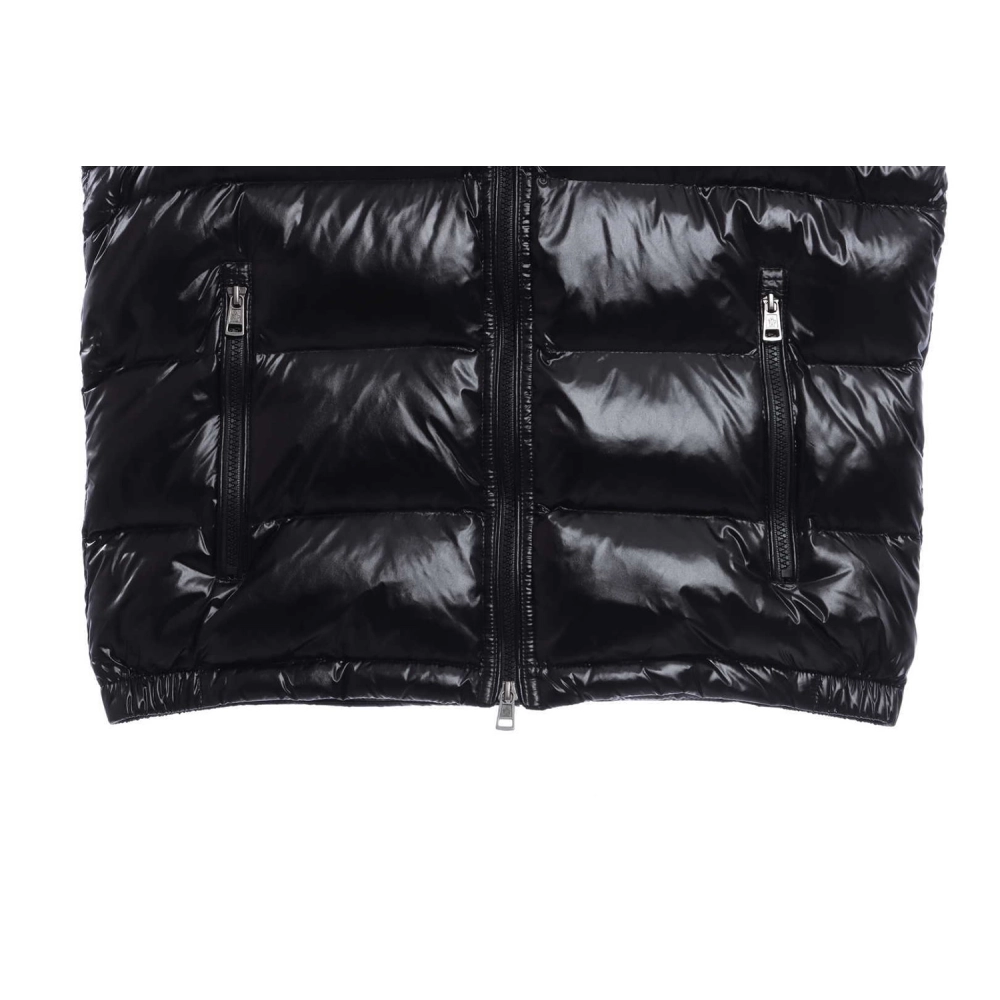 Moncler classic logo hooded vest,Moncler Hoodie,Hoodie,APPAREL
