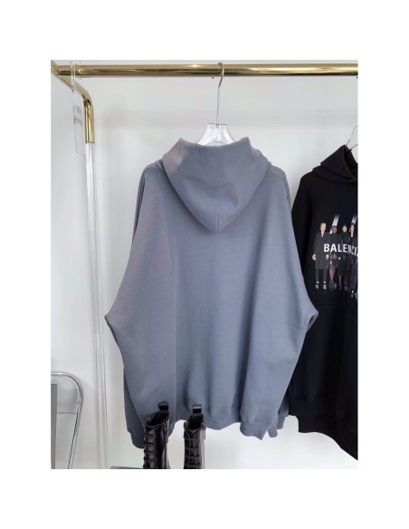Balenciaga portrait print hooded sweatshirt,Balenciaga Hoodie,Hoodie,APPAREL