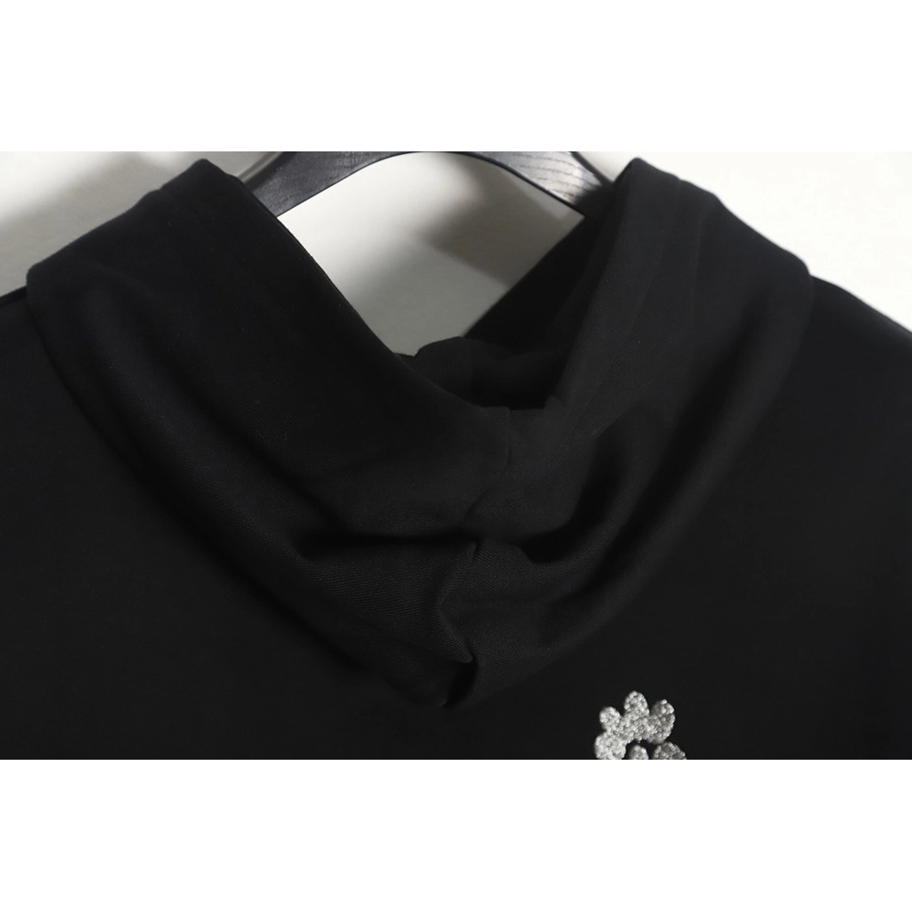 Dior X ERL joint model embroidered floral letter cotton hooded sweatshirt,Dior Hoodie,Hoodie,APPAREL