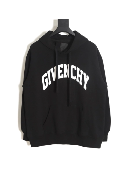Givenchy 22FW letter print hooded sweatshirt,Givenchy Hoodie,Hoodie,APPAREL