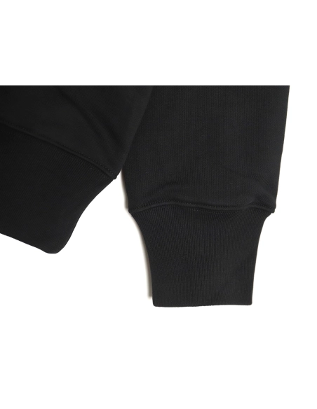 Givenchy round neck sweatshirt with front and back 3D embroidery,Givenchy Sweatshirt,Sweatshirt,APPAREL