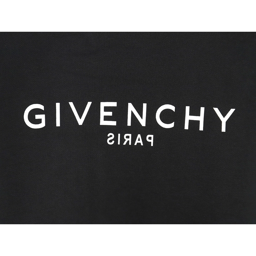 Givenchy reverse letter print crew neck sweatshirt,Givenchy Sweatshirt,Sweatshirt,APPAREL