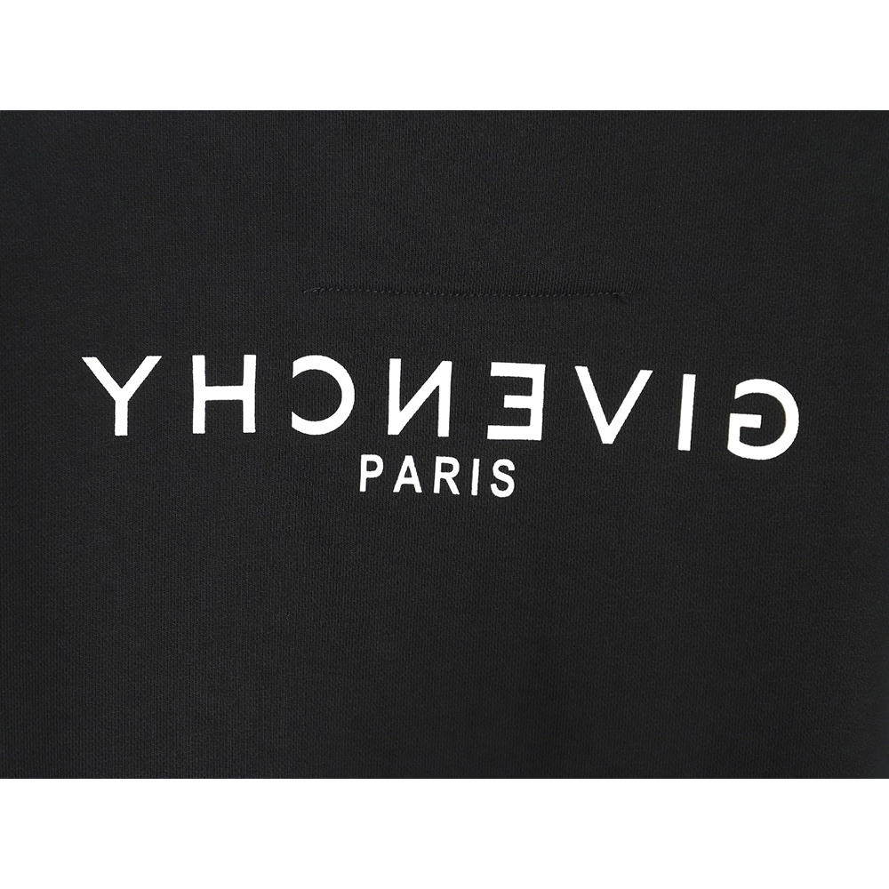 Givenchy reverse letter print crew neck sweatshirt,Givenchy Sweatshirt,Sweatshirt,APPAREL