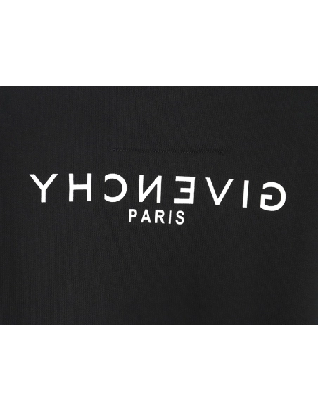 Givenchy reverse letter print crew neck sweatshirt,Givenchy Sweatshirt,Sweatshirt,APPAREL