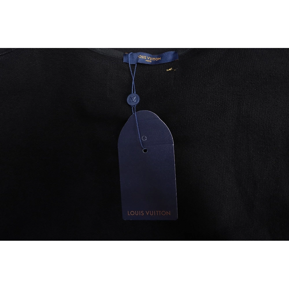 Louis Vuitton lettering shoe print crewneck sweatshirt,Louis Vuitton Sweatshirt,Sweatshirt,APPAREL