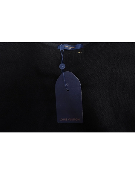 Louis Vuitton lettering shoe print crewneck sweatshirt,Louis Vuitton Sweatshirt,Sweatshirt,APPAREL