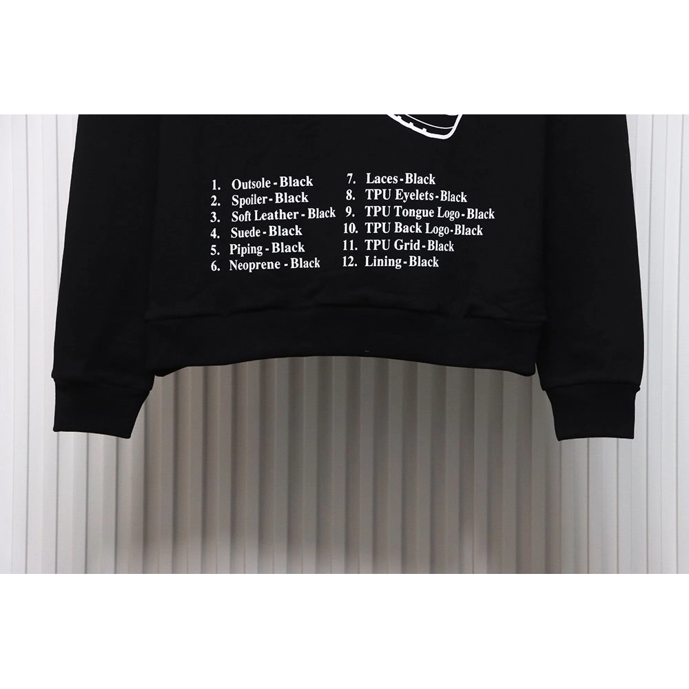 Louis Vuitton lettering shoe print crewneck sweatshirt,Louis Vuitton Sweatshirt,Sweatshirt,APPAREL