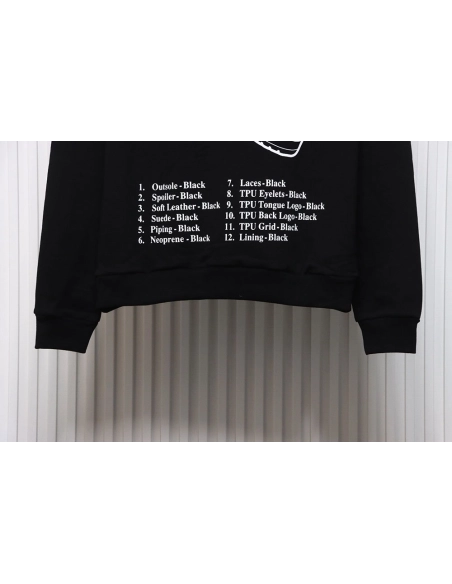 Louis Vuitton lettering shoe print crewneck sweatshirt,Louis Vuitton Sweatshirt,Sweatshirt,APPAREL