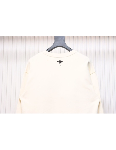 Dior floral butterfly crewneck sweatshirt,Dior Sweatshirt,Sweatshirt,APPAREL