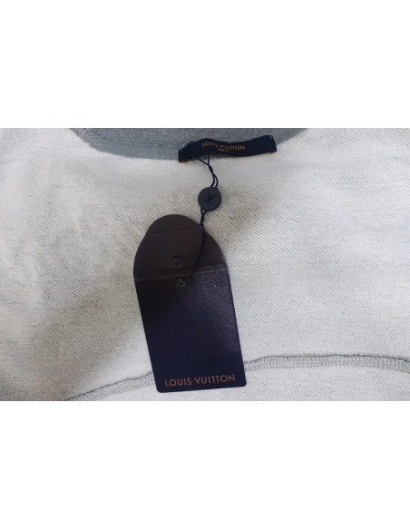 Louis Vuitton Nigo cobranded heart foam print round neck sweatshirt,Louis Vuitton Sweatshirt,Sweatshirt,APPAREL
