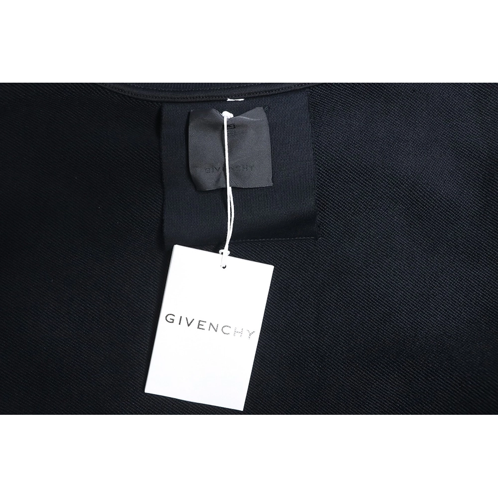 Givenchy fivepointed star double needle embroidery round neck sweatshirt,Givenchy Sweatshirt,Sweatshirt,APPAREL