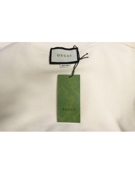 Gucci Ink Splash Double G Crew Neck Sweatshirt TSK1,Gucci Sweatshirt,Sweatshirt,APPAREL