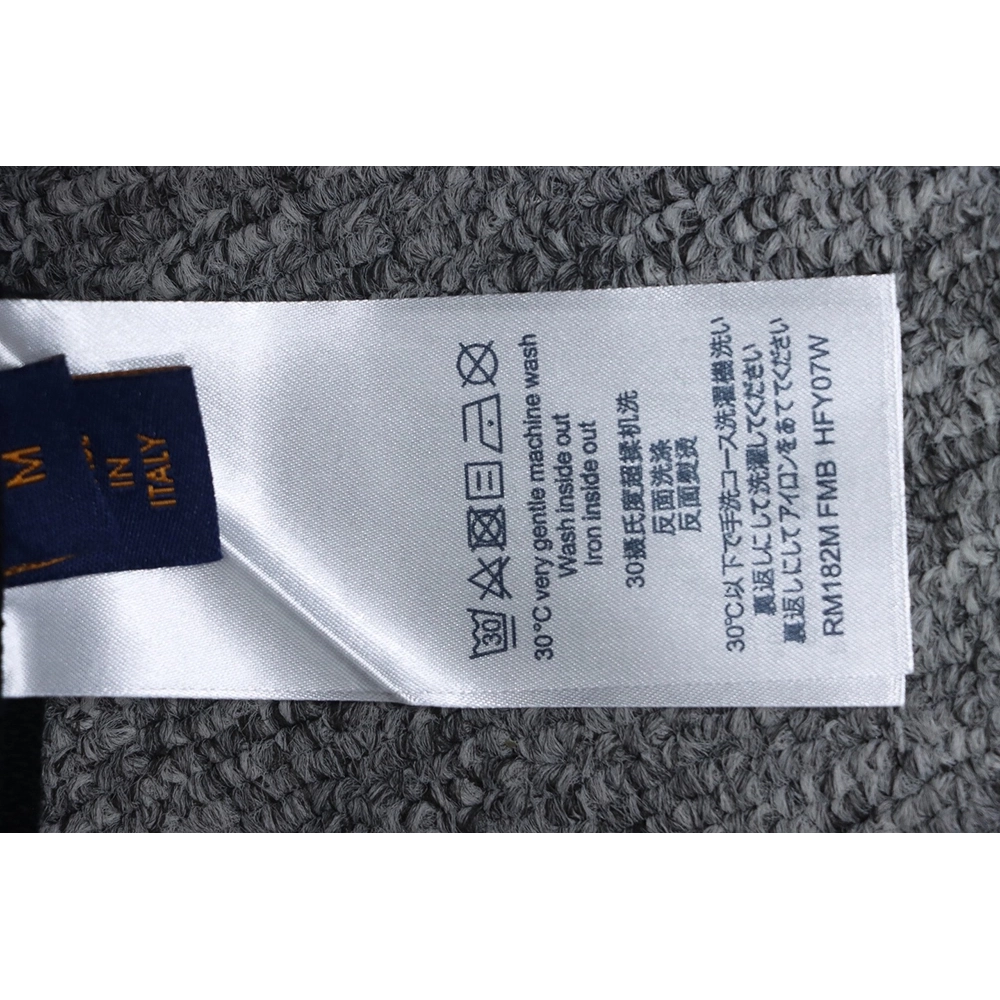 Louis Vuitton embroidered logo crew neck sweatshirt TSK1,Louis Vuitton Sweatshirt,Sweatshirt,APPAREL