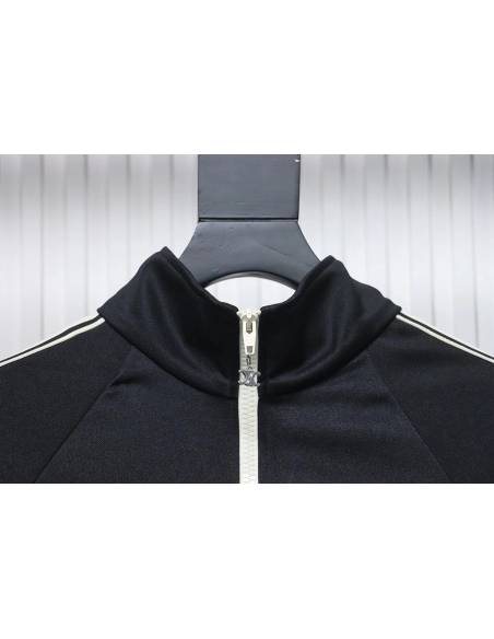 Celine lettering embroidered halfzip sweatshirt,Celine Sweatshirt,Sweatshirt,APPAREL