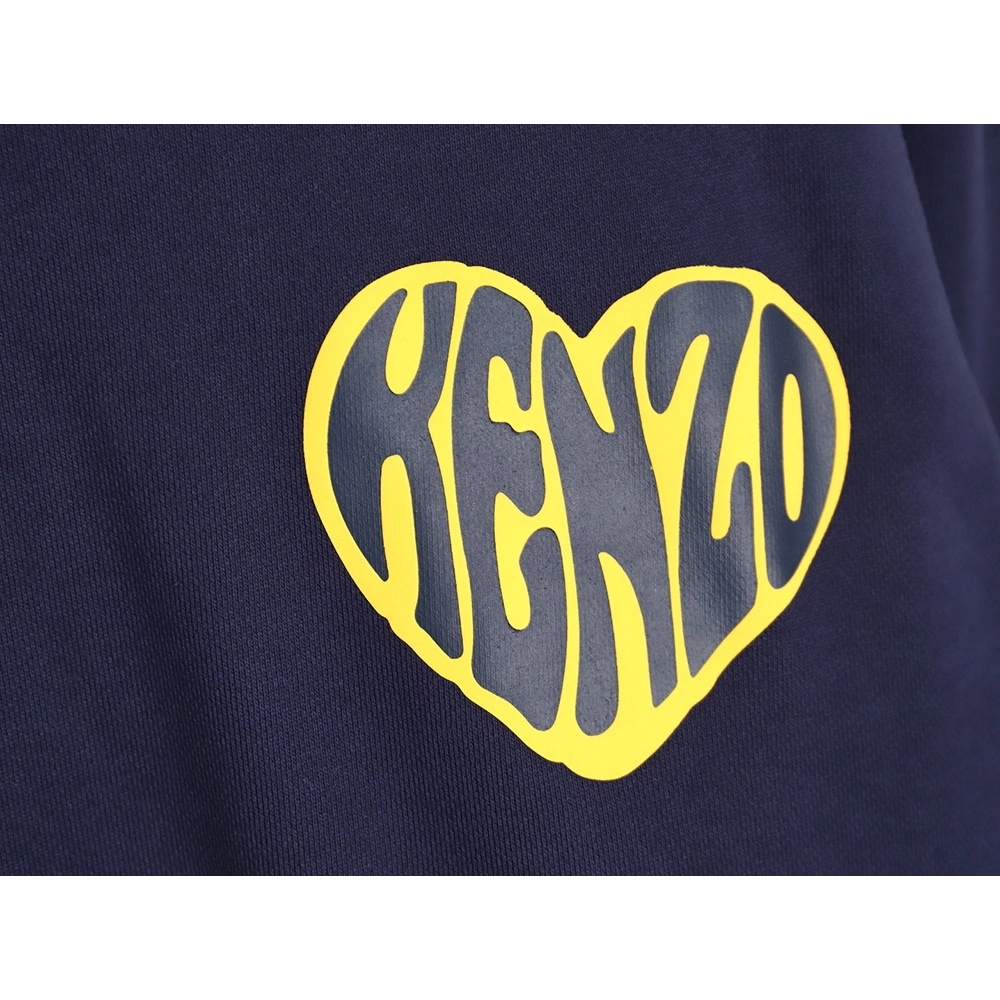 Kenzo Womens Heartshaped Long Sleeve Sweatshirt,Kenzo Sweatshirt,Sweatshirt,APPAREL