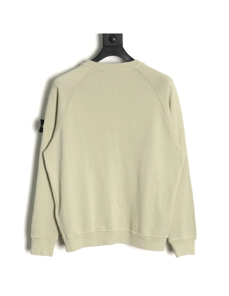 Stone Island Classic Sleeve Badge Round Neck Sweatshirt TSK1,Stone Island Sweatshirt,Sweatshirt,APPAREL