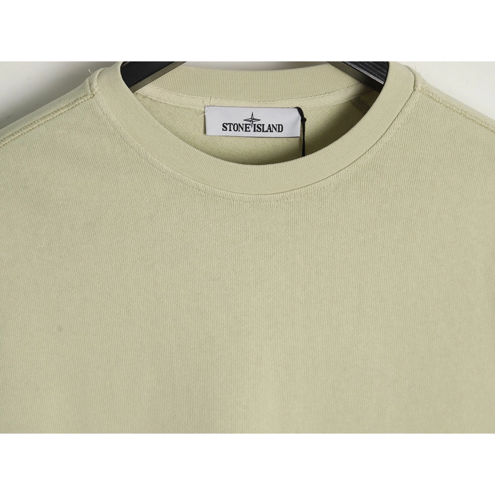 Stone Island Classic Sleeve Badge Round Neck Sweatshirt TSK1,Stone Island Sweatshirt,Sweatshirt,APPAREL