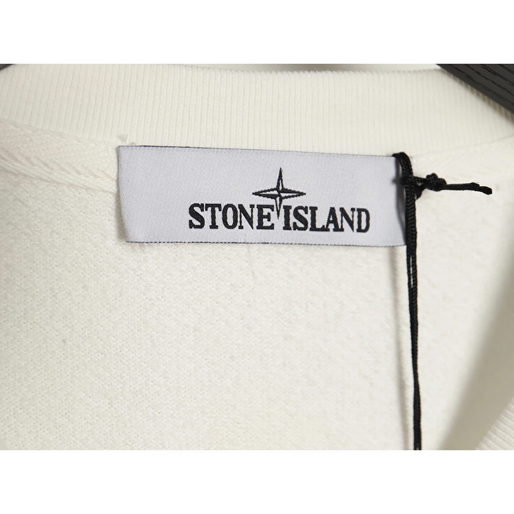 Stone Island Classic Sleeve Badge Round Neck Sweatshirt,Stone Island Sweatshirt,Sweatshirt,APPAREL