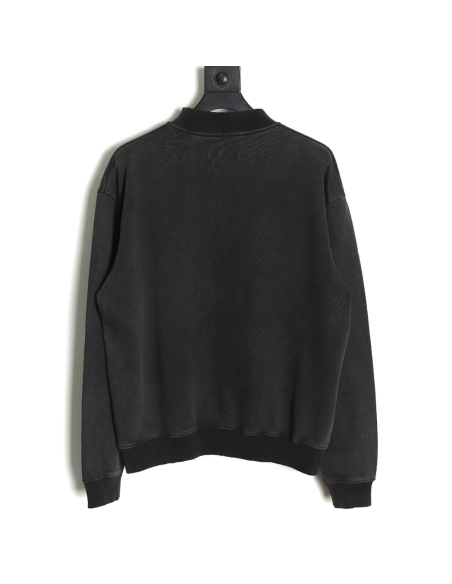 Represent washed distressed crew neck sweatshirt,Represent Sweatshirt,Sweatshirt,APPAREL