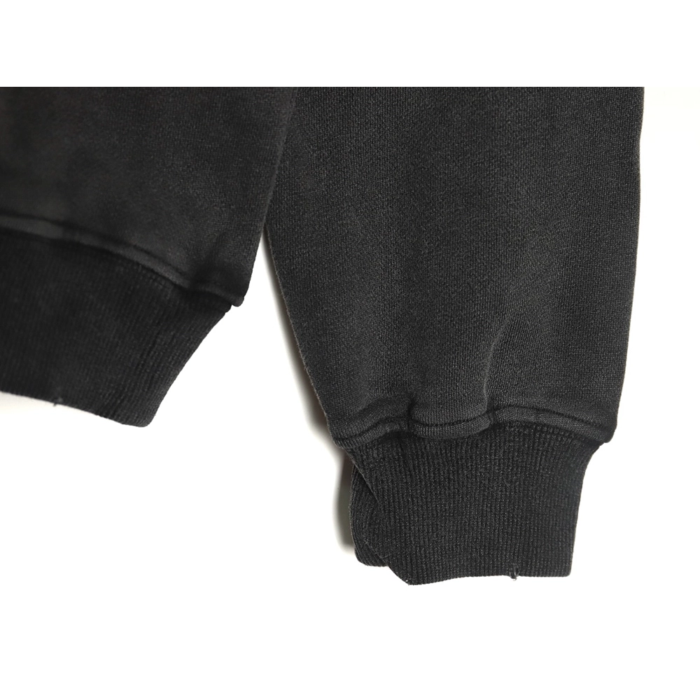 Balenciaga washed handpainted lettering crew neck sweatshirt,Balenciaga Sweatshirt,Sweatshirt,APPAREL
