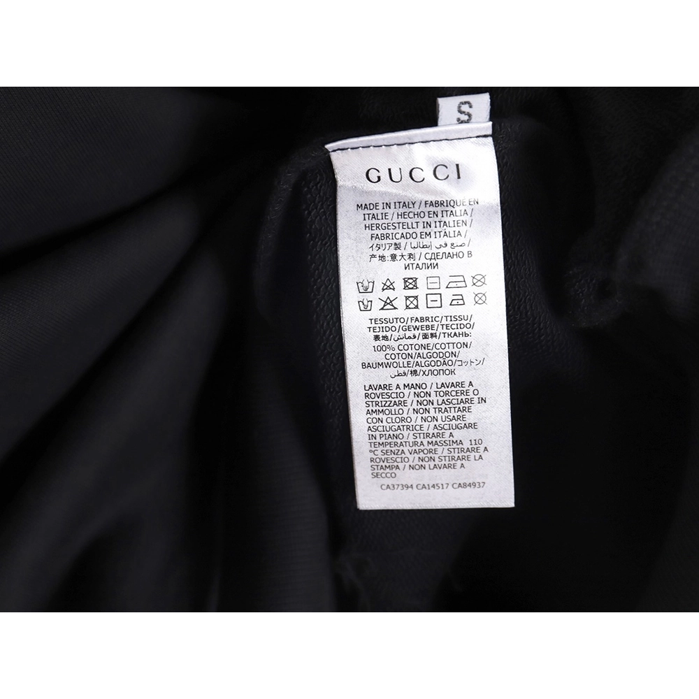 Gucci logo embroidered crew neck sweatshirt TSK1,Gucci Sweatshirt,Sweatshirt,APPAREL