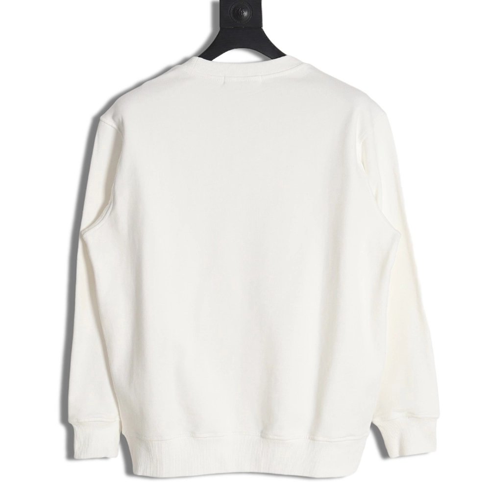 Dior floral print crew neck sweatshirt,Dior Sweatshirt,Sweatshirt,APPAREL