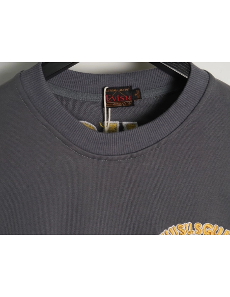 Evisu Lucky Cat and Daruma Print Sweatshirt,Evisu Sweatshirt,Sweatshirt,APPAREL