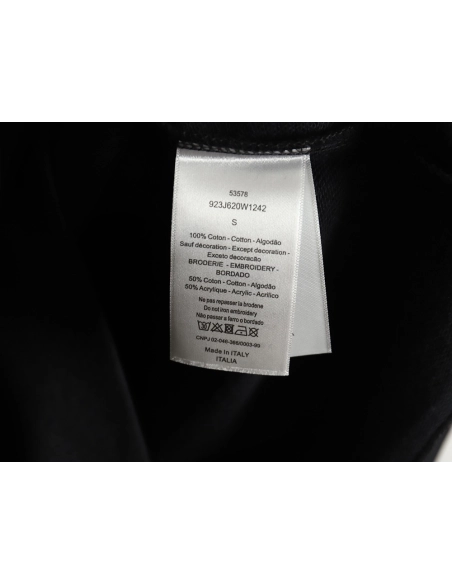 Dior monogram patch crew neck sweatshirt TSK1,Dior Sweatshirt,Sweatshirt,APPAREL