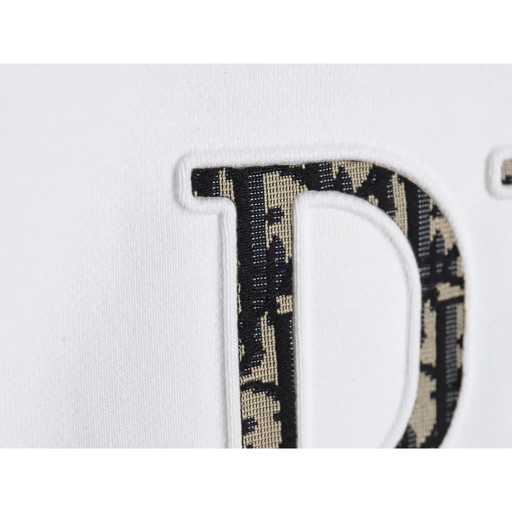 Dior monogram patch crew neck sweatshirt,Dior Sweatshirt,Sweatshirt,APPAREL