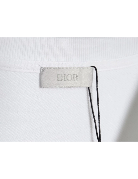 Dior monogram patch crew neck sweatshirt,Dior Sweatshirt,Sweatshirt,APPAREL
