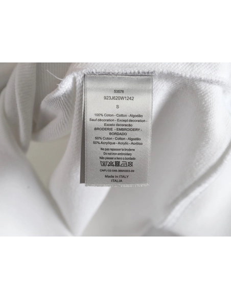 Dior monogram patch crew neck sweatshirt,Dior Sweatshirt,Sweatshirt,APPAREL