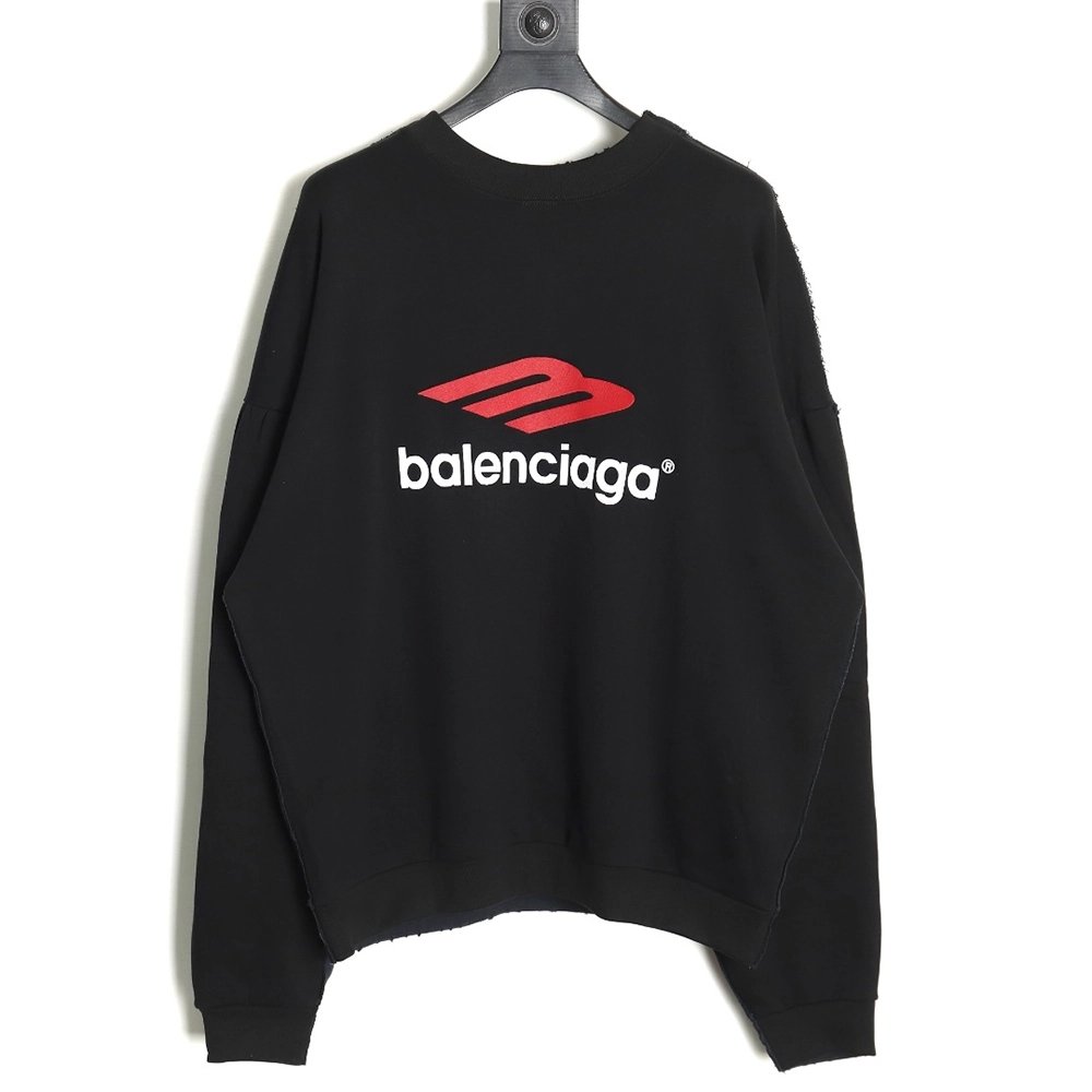Balenciaga 3M doublesided crew neck sweatshirt,Balenciaga Sweatshirt,Sweatshirt,APPAREL