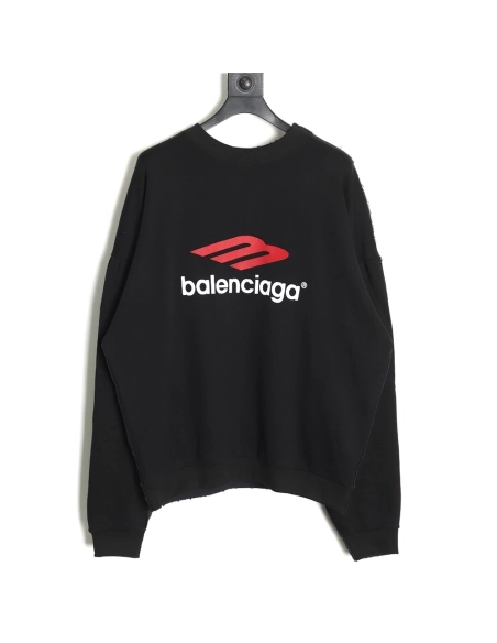 Balenciaga 3M doublesided crew neck sweatshirt,Balenciaga Sweatshirt,Sweatshirt,APPAREL