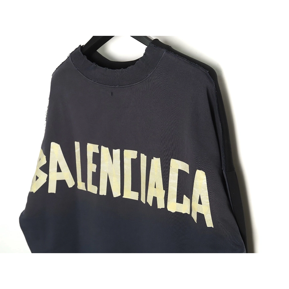 Balenciaga 3M doublesided crew neck sweatshirt,Balenciaga Sweatshirt,Sweatshirt,APPAREL
