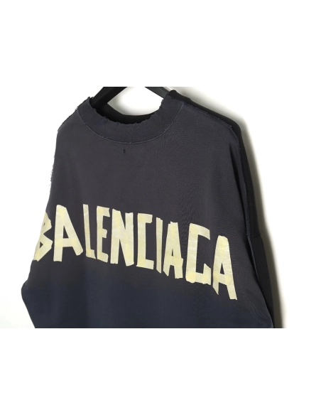 Balenciaga 3M doublesided crew neck sweatshirt,Balenciaga Sweatshirt,Sweatshirt,APPAREL