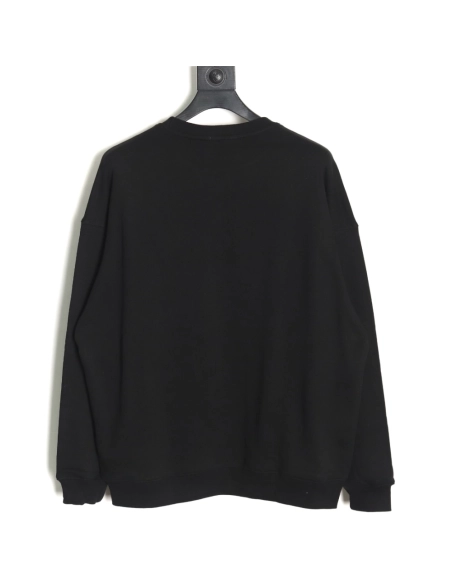 Prada Triangle Logo Crewneck Sweatshirt TSK1,Prada Sweatshirt,Sweatshirt,APPAREL