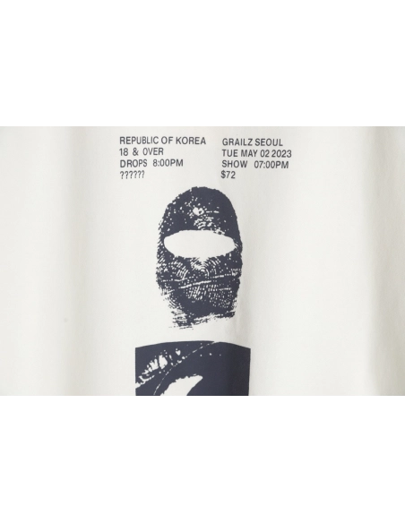 Grailz Masked Print Crew Neck Sweatshirt,Grailz Sweatshirt,Sweatshirt,APPAREL