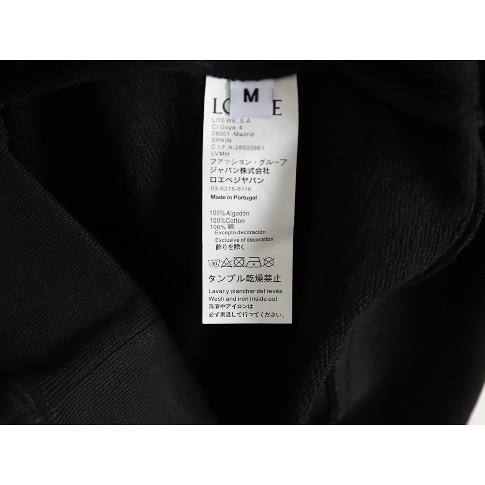 Loewe Anagram embroidered longsleeved crewneck sweatshirt,Loewe Sweatshirt,Sweatshirt,APPAREL