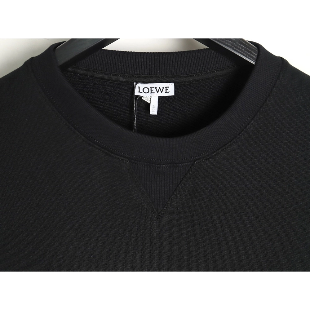 Loewe Anagram embroidered longsleeved crewneck sweatshirt,Loewe Sweatshirt,Sweatshirt,APPAREL