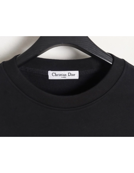 Dior 24SS floral print crew neck sweatshirt,Dior Sweatshirt,Sweatshirt,APPAREL