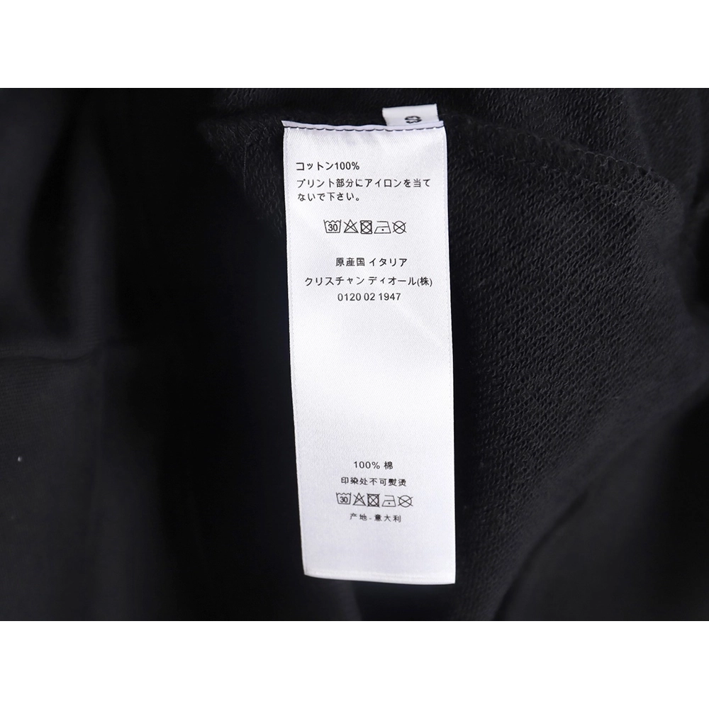 Dior 24SS floral print crew neck sweatshirt,Dior Sweatshirt,Sweatshirt,APPAREL