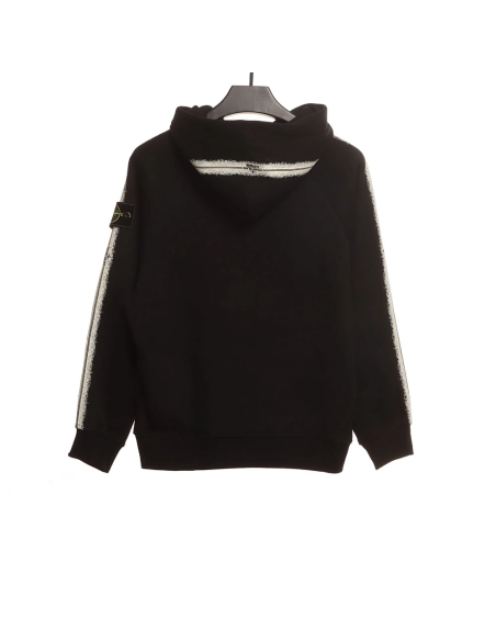 Stone Island cobranded fleece sweatshirt,Stone Island Sweatshirt,Sweatshirt,APPAREL