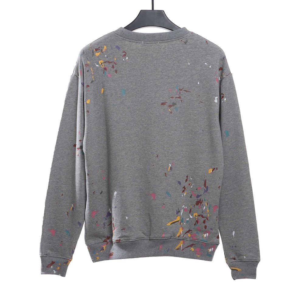 Dior handmade splashink sweatshirt,Dior Sweatshirt,Sweatshirt,APPAREL