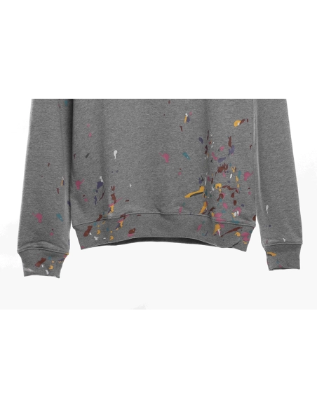 Dior handmade splashink sweatshirt,Dior Sweatshirt,Sweatshirt,APPAREL